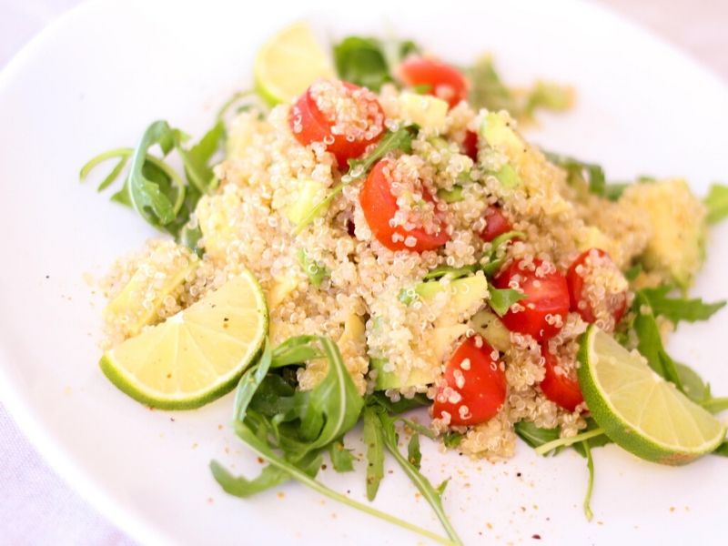 quinoa w veggies | what to eat before and after workout | successfitness.ca